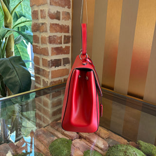 LOUIS VUITTON Red Epi Cluny MM