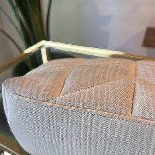 Saint Laurent Lou Lou Puffer Cotton Shoulder Bag Small