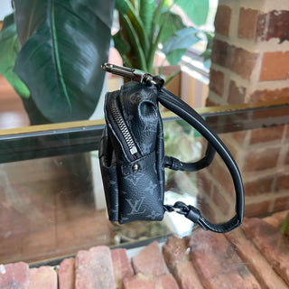 LOUIS VUITTON Graphite Backpack Charm