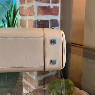 LOEWE Amazona 28 Beige Nappa Calfskin Satchel