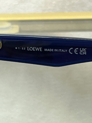 LOEWE Blue Round Sunglasses LW40100I TS