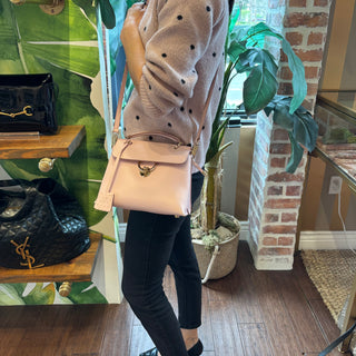 FERRAGAMO Pink Jet Set Small Top Handle