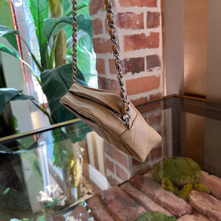 CHANEL Beige Camera Caviar Crossbody DIA312