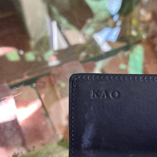 LOUIS VUITTON Sarah Bleu Infini Monogram Vernis Leather Wallet