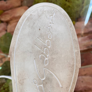 DOLCE & GABBANA White Leather Portofino Low Top Sneakers SZ 39.5 (US 9.5)