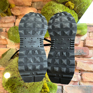 VALENTINO Lacerunner Black Trainer Sneakers SZ39(9US)