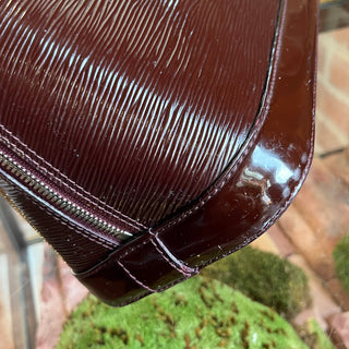 LOUIS VUITTON Alma PM Moka Brown Eclectic Epi Leather Satchel Bag