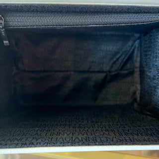 GIANNI VERSACE White Patent Top Handle