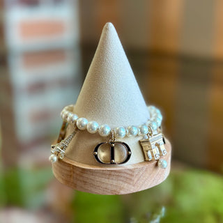 DIOR Paris Pearl Bag Charm
