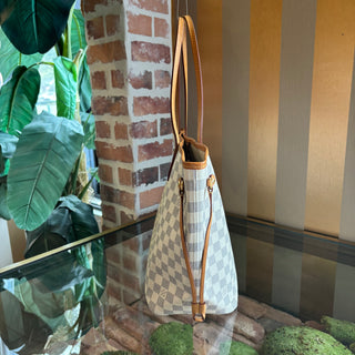 LOUIS VUITTON Damier Azur Neverfull MM