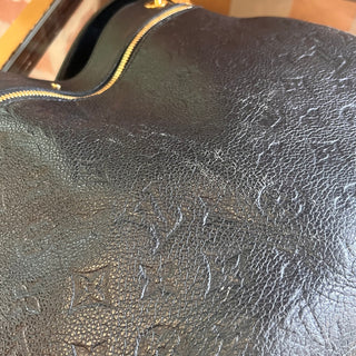 LOUIS VUITTON Spontini Black Empreinte Leather Hobo