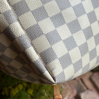 LOUIS VUITTON Sperone Damier Azur Canvas Backpack Bag