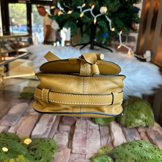 CHLOE Yellow Mini Marcie Crossbody