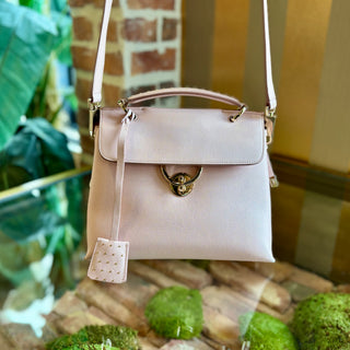 FERRAGAMO Pink Jet Set Small Top Handle