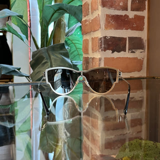 VERSACE MOD2172/B Gold Mirrored Greca Stars Crystal Sunglasses