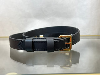 LOUIS VUITTON Bandouliere Black Leather Strap