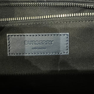 BURBERRY Kennedy Blue Canvas Duffle Bag