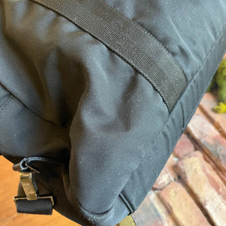 GUCCI Black Techno Canvas Duffle Bag