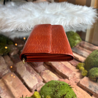 LOUIS VUITTON Vintage Epi Brown Wallet