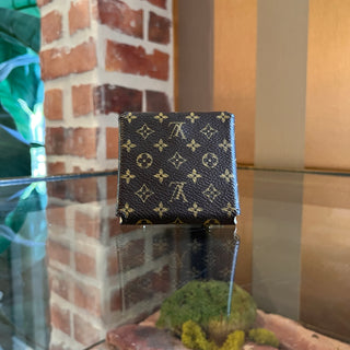 LOUIS VUITTON Small LV Monogram Folding Jewelry Case SN0074 5