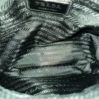 PRADA Black Nylon Belt Bag