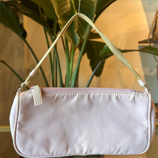 PRADA Pink Nylon Shoulder Bag