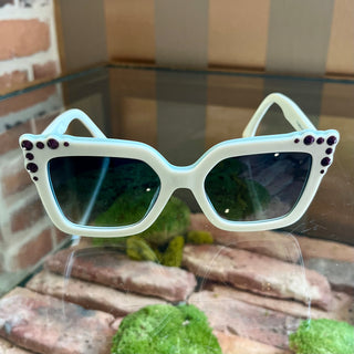 FENDI White Sunglasses FF0260/S TS3208