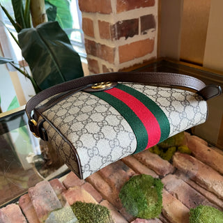 GUCCI Ophidia Messenger Small Beige GG Supreme Crossbody Bag
