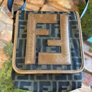 FENDI Zucca Crossbody Bag