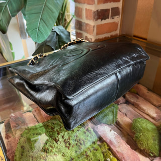 CHANEL North South Timeless Shiny Aged Calfskin Tote