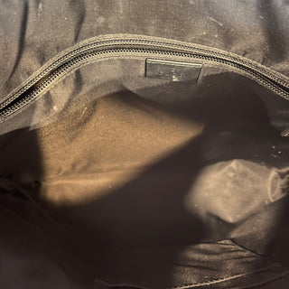 GUCCI Black GG Coated Canvas Medium Messenger Bag