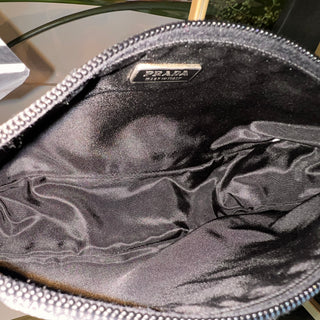 PRADA Tessuto Nylon Mini Pochette Shoulder Bag
