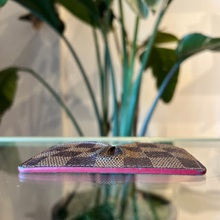 LOUIS VUITTON Damier Ebene Caissa Card Holder