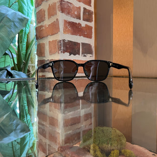 FENDI FE40001U 01A Black Acetate Square Sunglasses