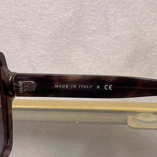 CHANEL 5408 1641/S1 Light Brown Purple Tortoise Acetate Square Sunglasses