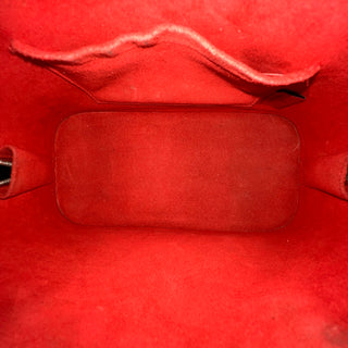 LOUIS VUITTON Red Epi Leather Alma BB