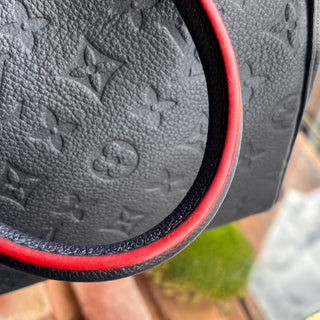 LOUIS VUITTON Speedy Bandouliere 25 Monogram Empreinte Leather Satchel Bag