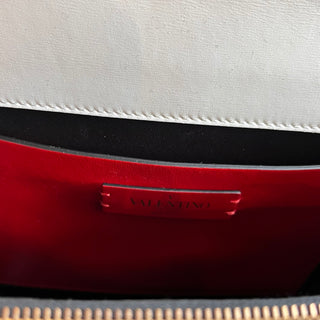 VALENTINO GARAVANI VSling Small White Smooth Calfskin Shoulder Bag