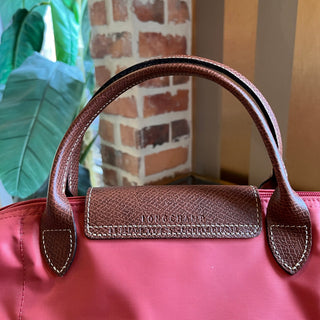 LONGCHAMP Strawberry Le Pliage Small Nylon Tote Bag