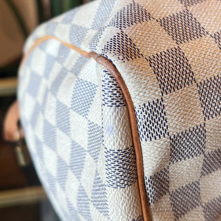 LOUIS VUITTON Speedy 35 Damier Azur