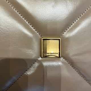 TORY BURCH Kira Diamond Quilt Beige Napa Leather Crossbody