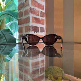 VERSACE MOD.4378 Tortoise Shell Acetate Cat Eye Sunglasses