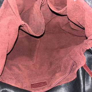 CHANEL Coco Cabas Rodeo Drive Black Lambskin Leather Hobo Bag