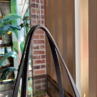 LOUIS VUITTON Neverfull MM Damier Ebene Brown Canvas Tote Bag