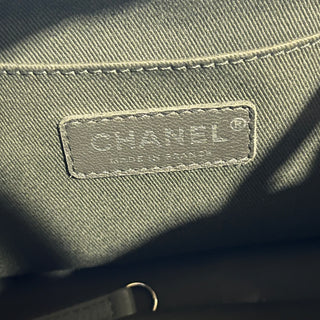 CHANEL Neo Executive Gray Caviar Tote