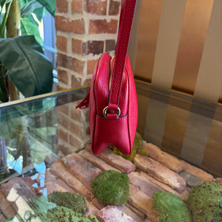 GUCCI Red Interlocking G Soho Disco Small