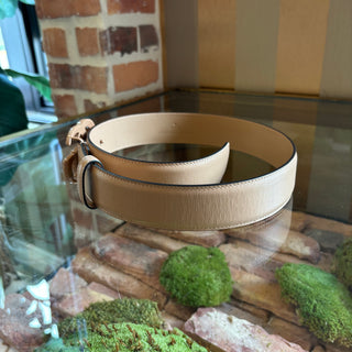 GUCCI Marmont Monochrome Beige Belt 70/20