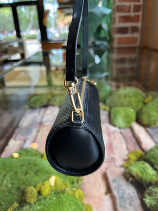LOUIS VUITTON Papillon Mini Black Epi