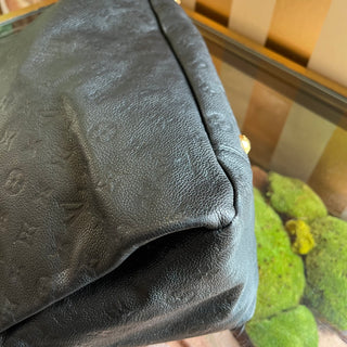 LOUIS VUITTON Artsy Black Empriente Leather Hobo