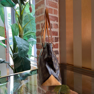 LOUIS VUITTON Piano MM Brown Monogram Canvas Tote